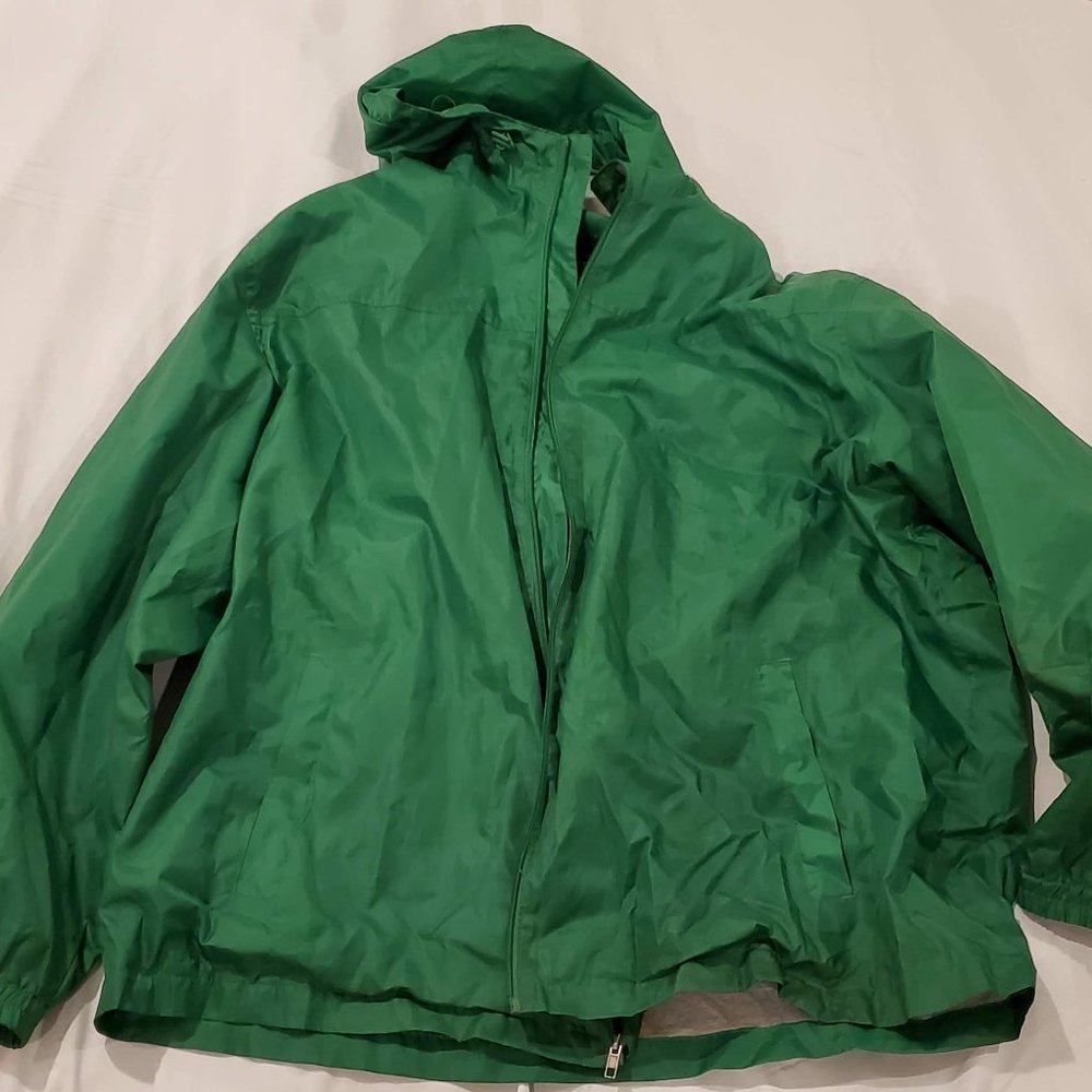 Green Windbreaker